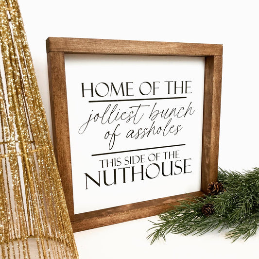 Jolliest Bunch Clark Griswold Christmas Sign