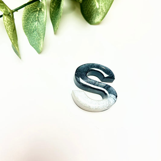 Resin Letter Magnet - S
