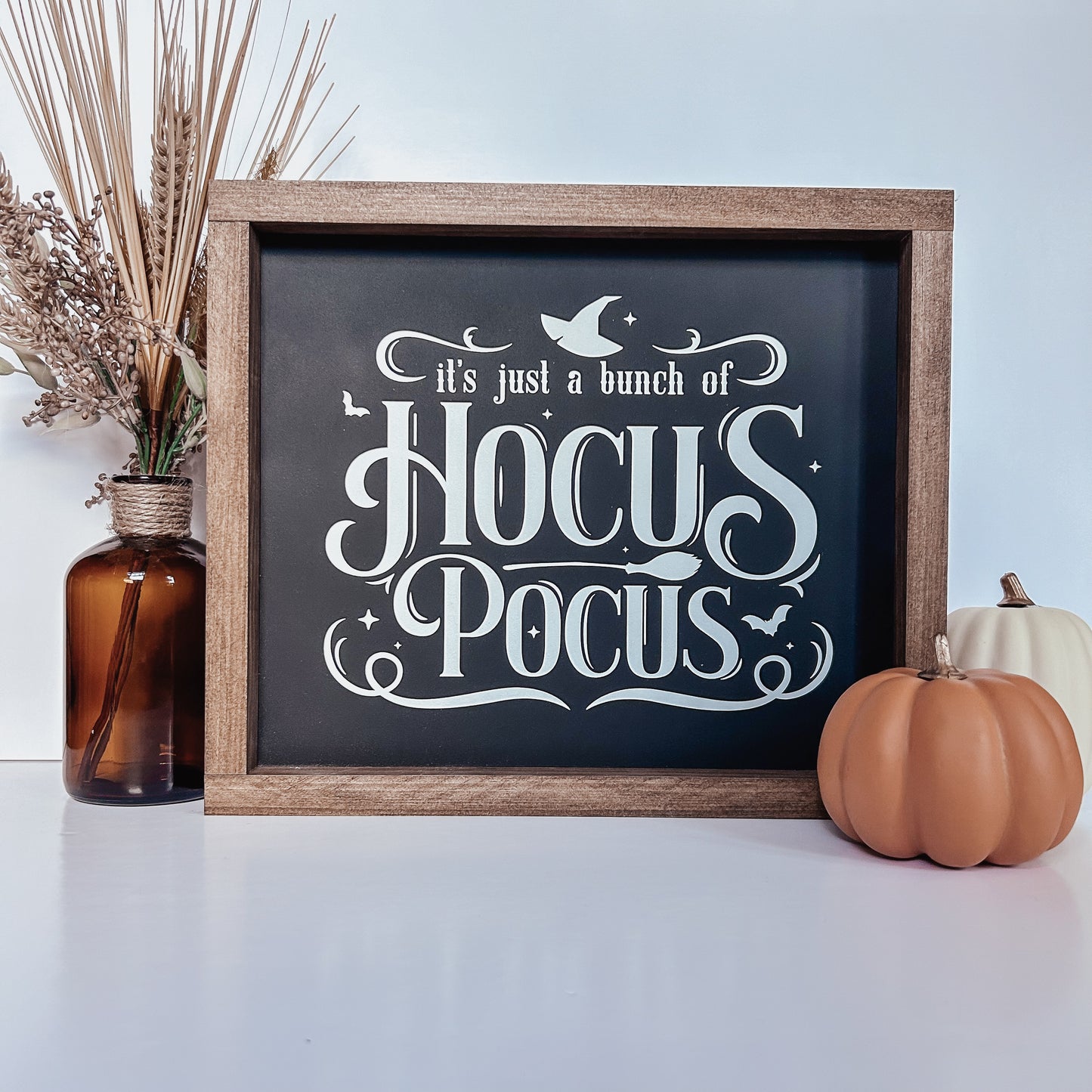 Hocus Pocus Halloween Wood Sign