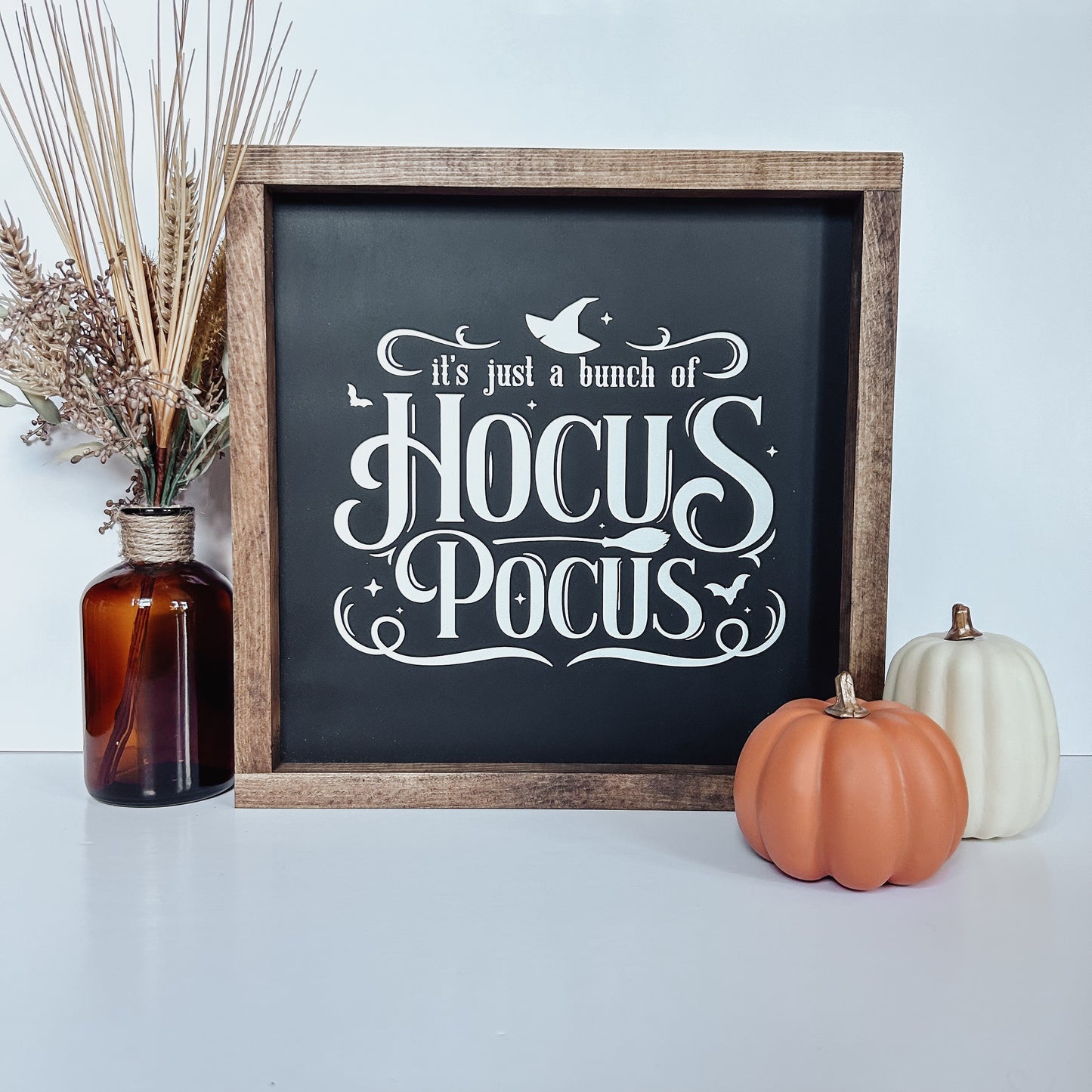Hocus Pocus Halloween Wood Sign