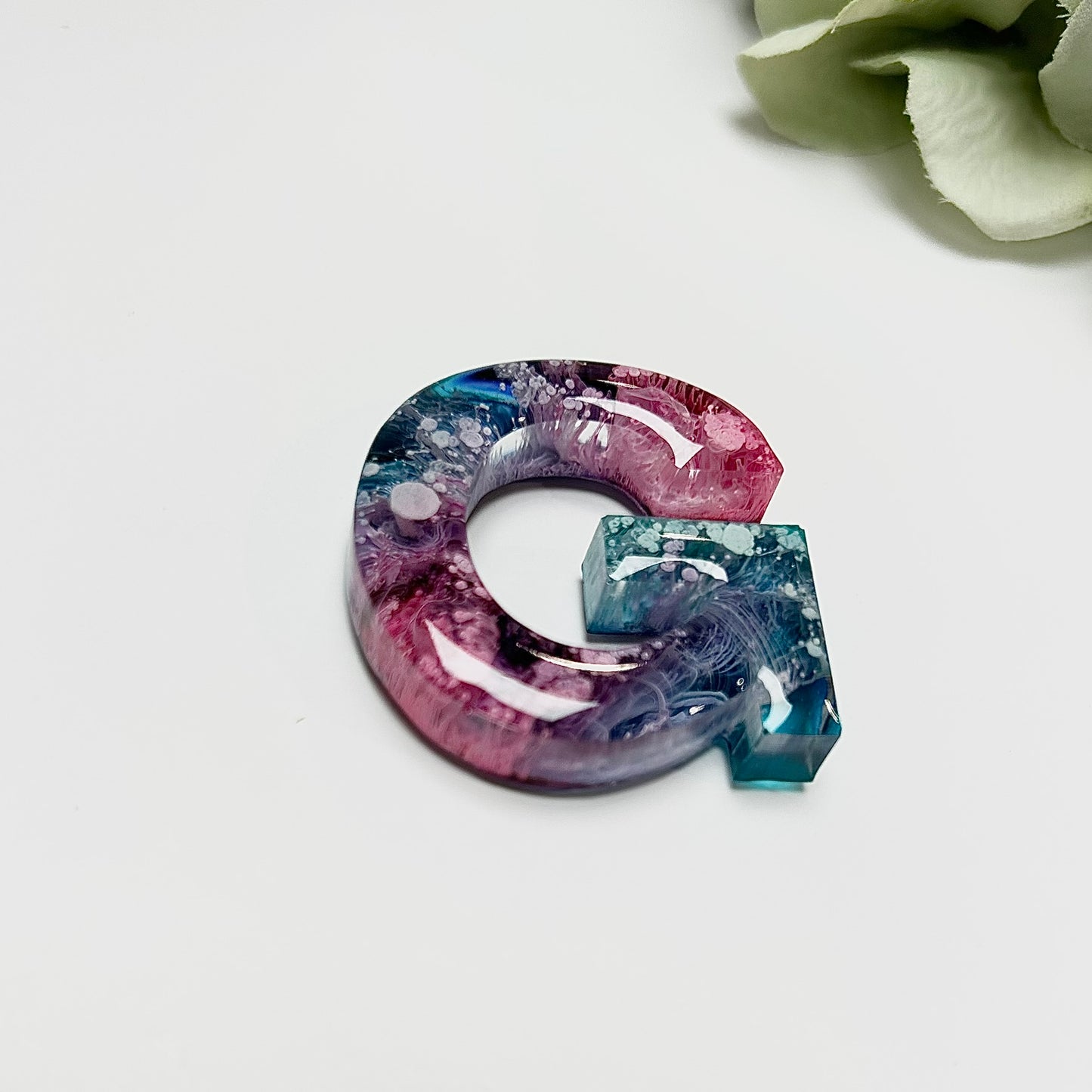 Resin Letter Magnet - G