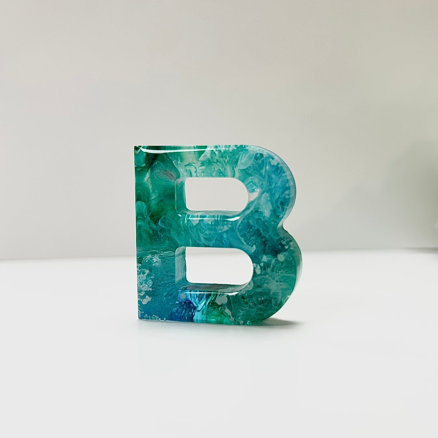 Resin Letter Magnet - B