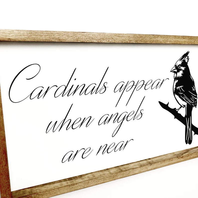 Cardinals Appear When Angels Are Near