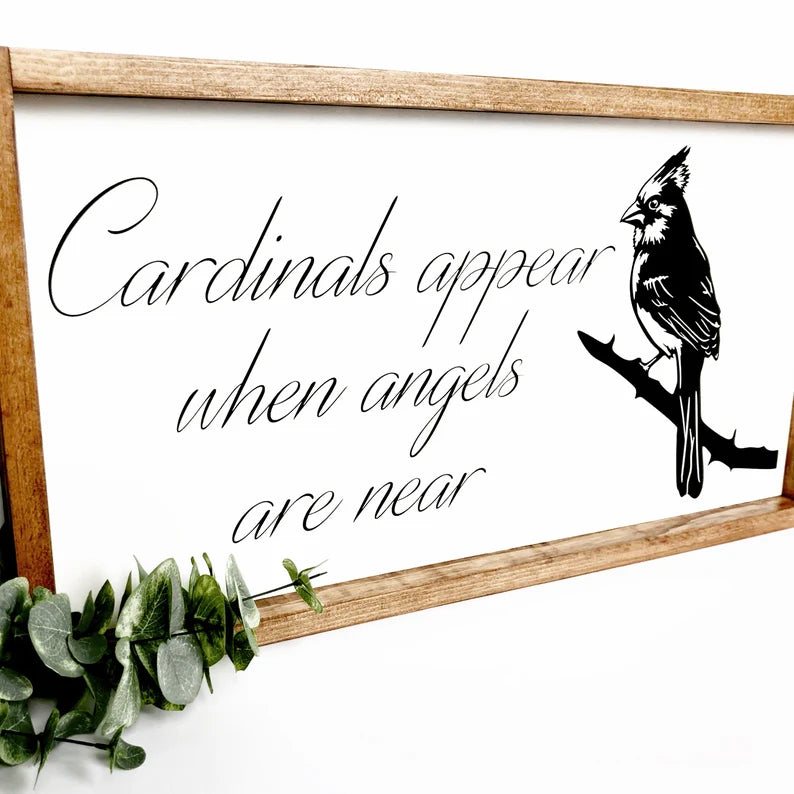 Cardinals Appear When Angels Are Near