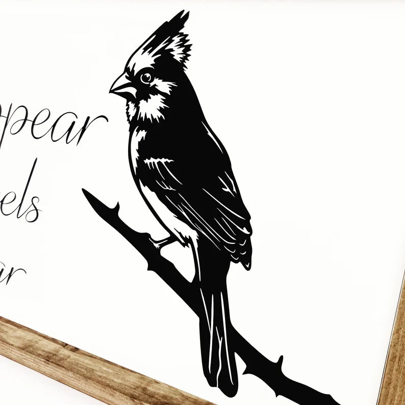 Cardinals Appear When Angels Are Near