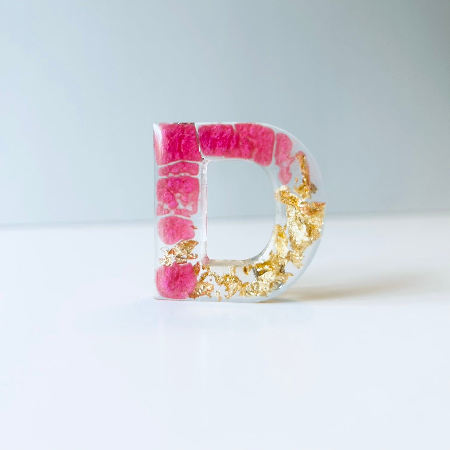 Resin Letter Magnet - D