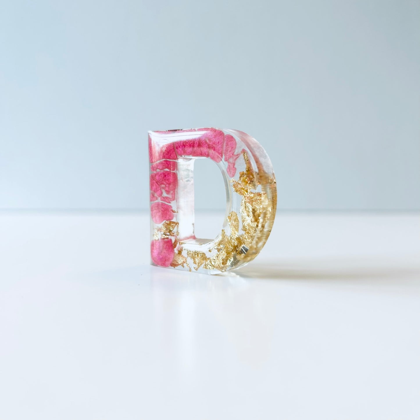 Resin Letter Magnet - D