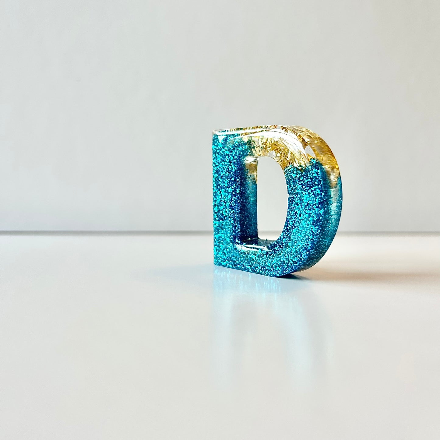 Resin Letter Magnet - D