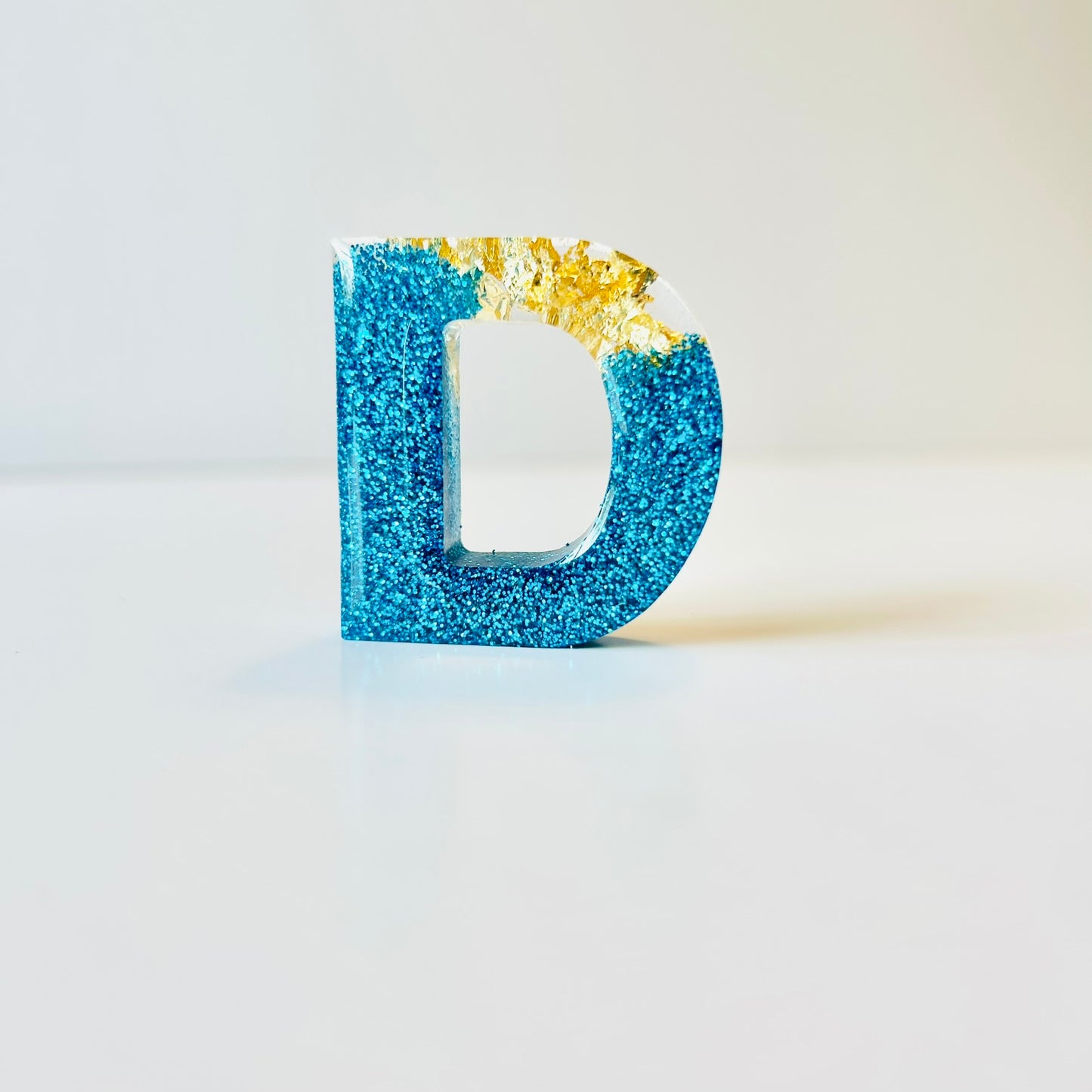 Resin Letter Magnet - D