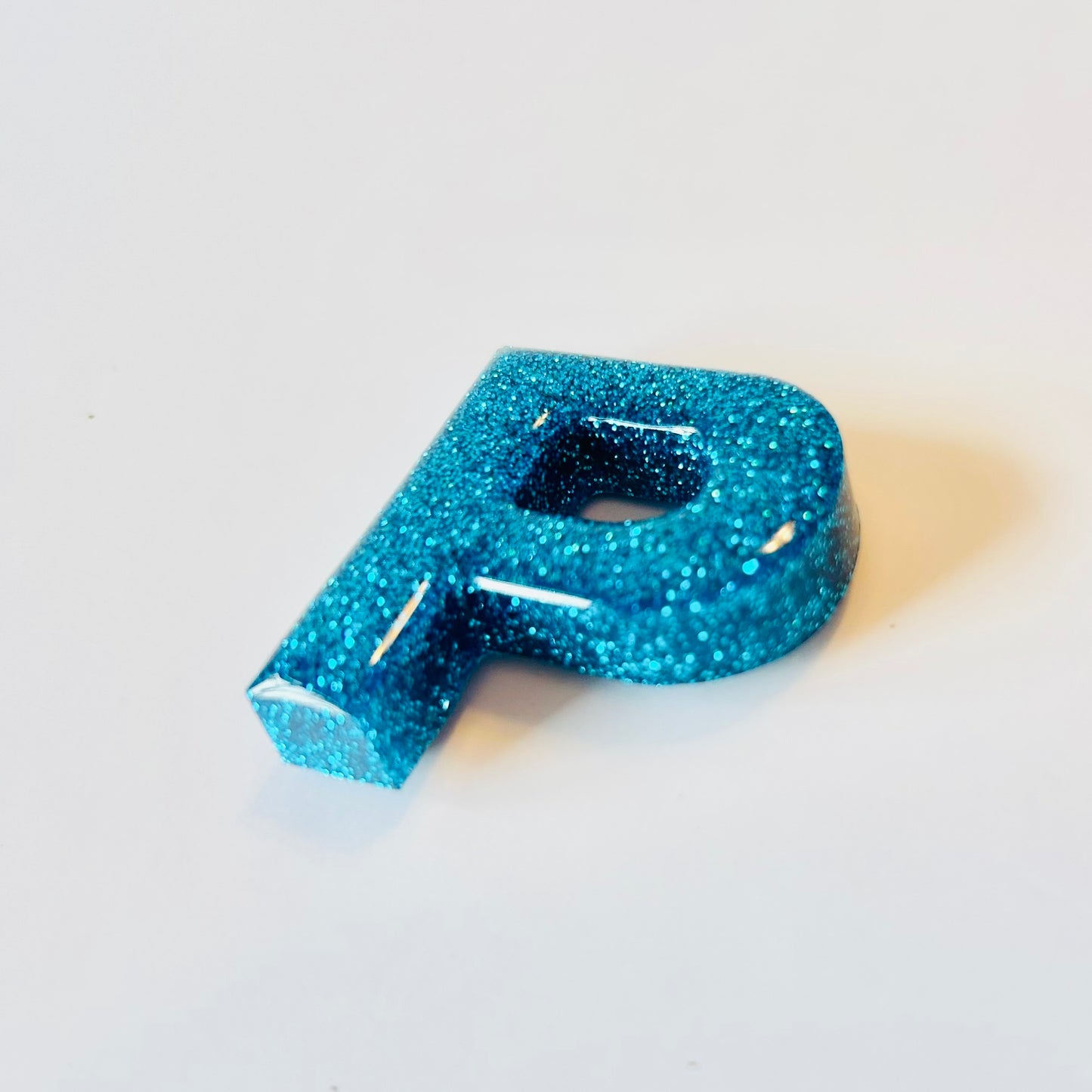 Resin Letter Magnet - P