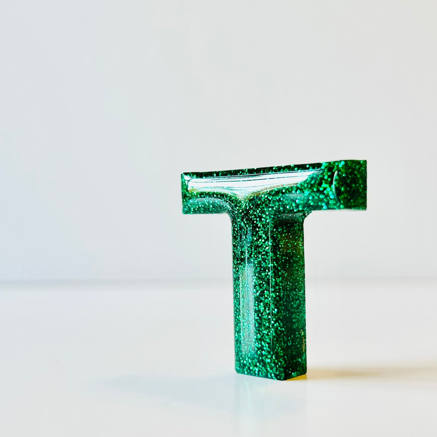 Resin Letter Magnet - T