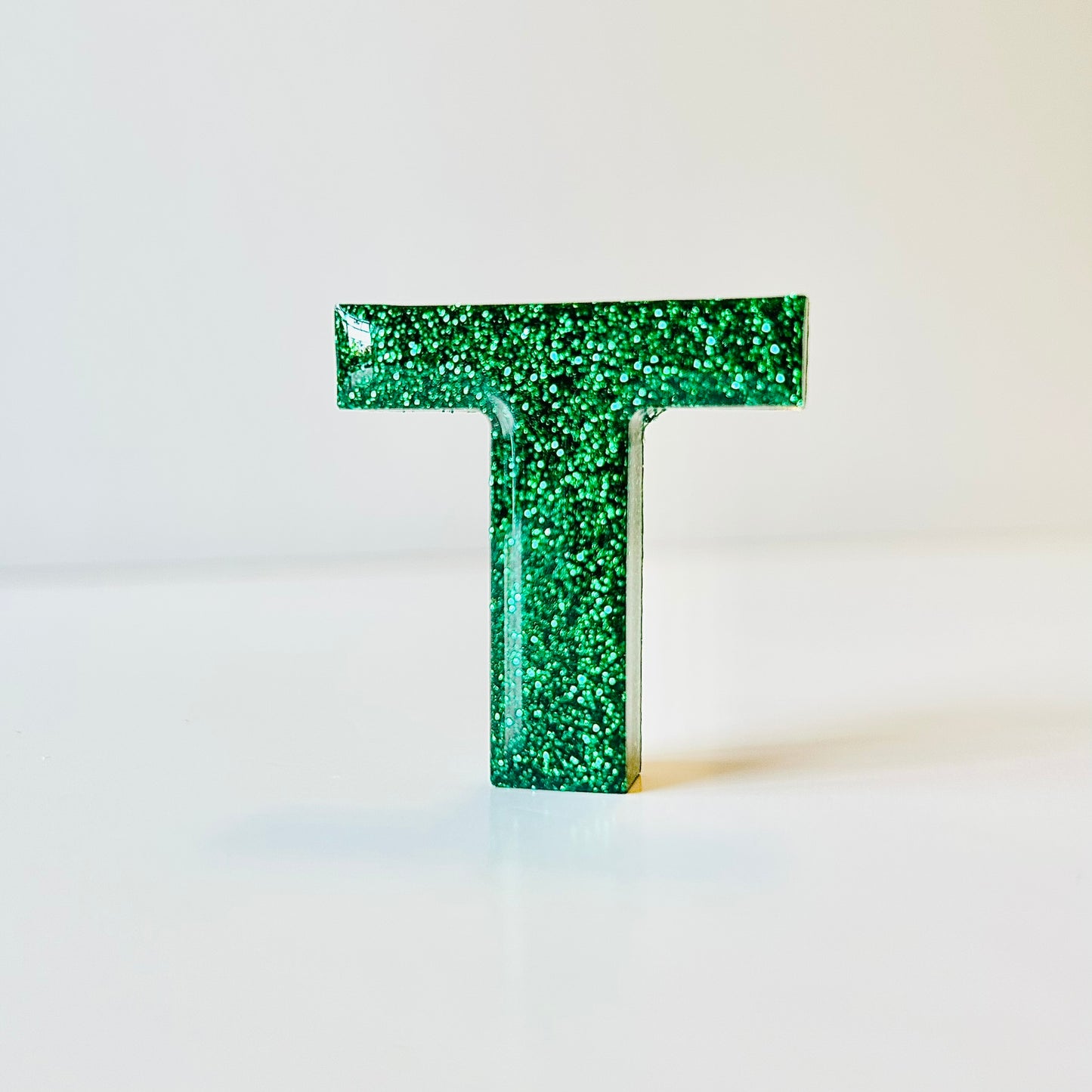 Resin Letter Magnet - T