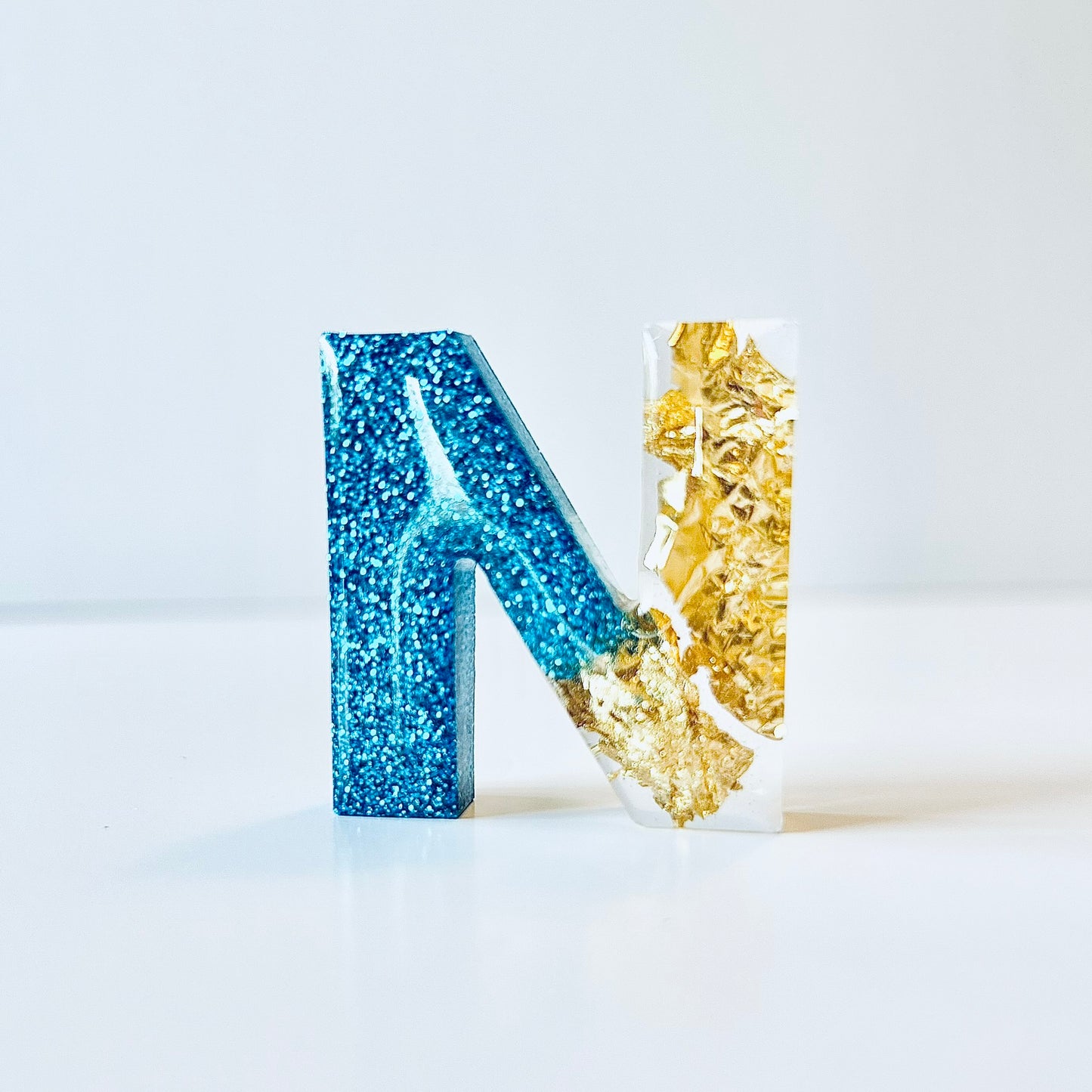 Resin Letter Magnet - N