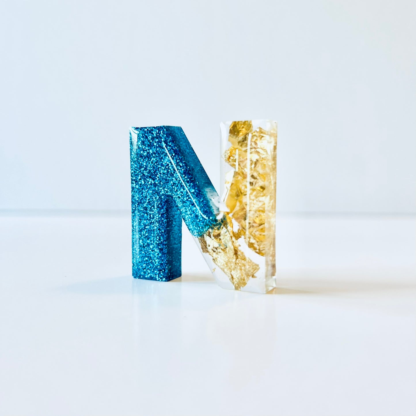 Resin Letter Magnet - N