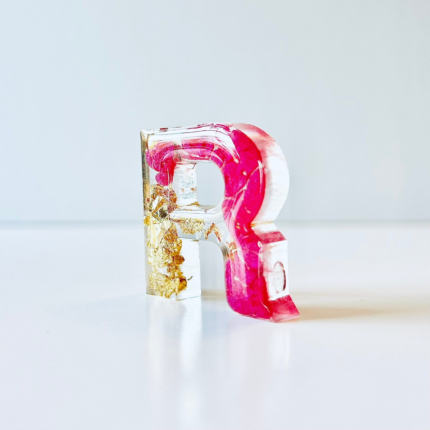 Resin Letter Magnet - R