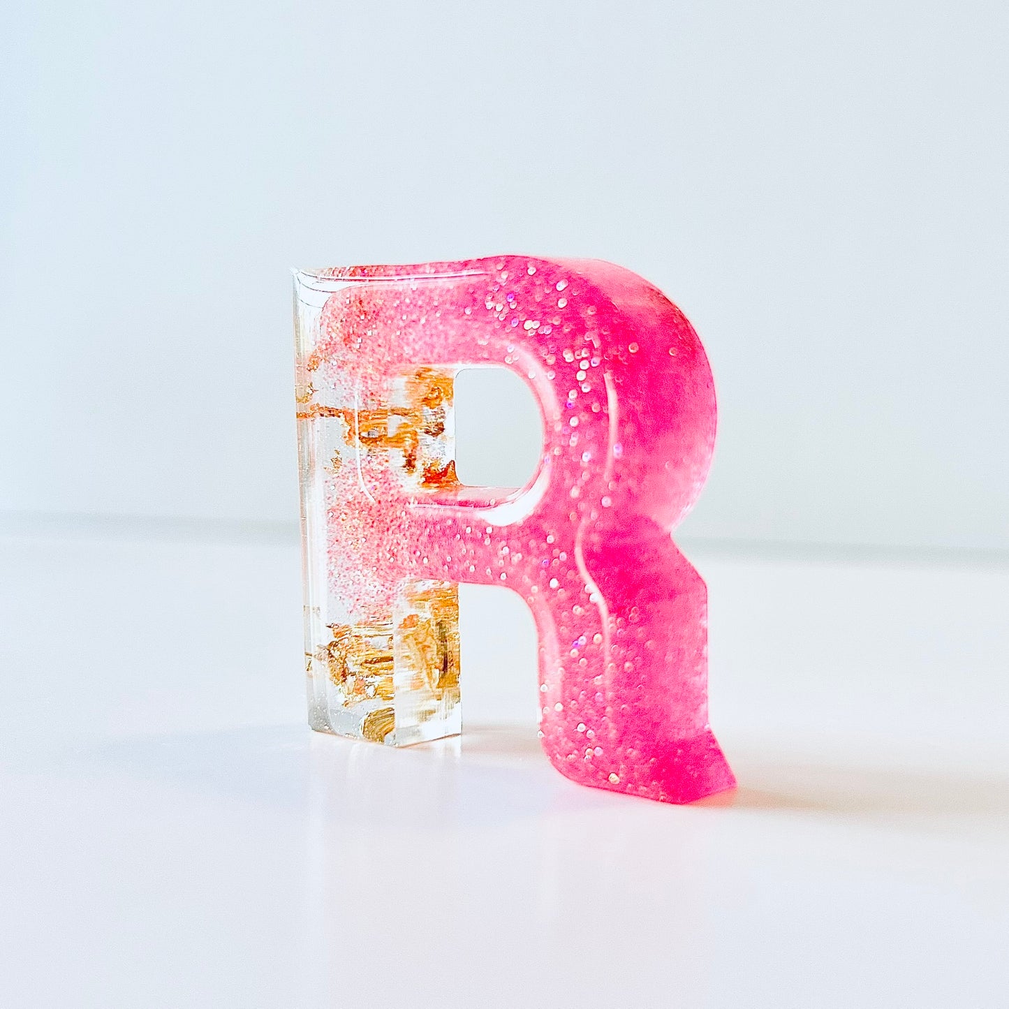 Resin Letter Magnet - R