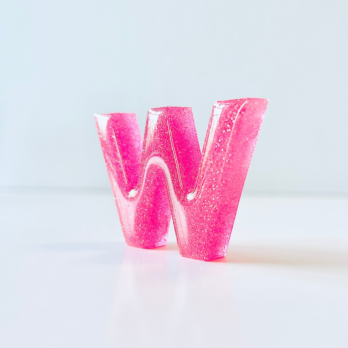 Resin Letter Magnet - W