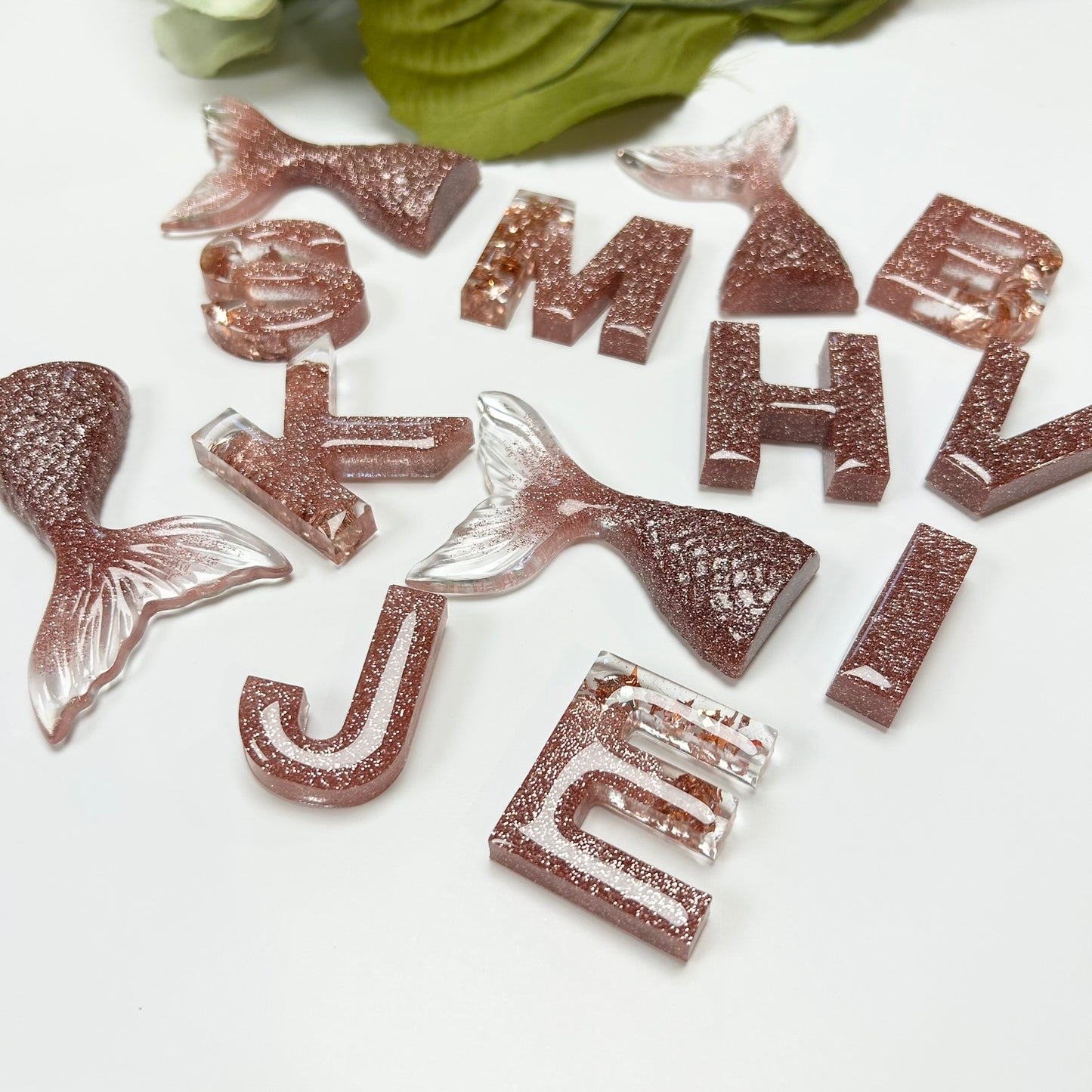 Resin Letter Magnet - E