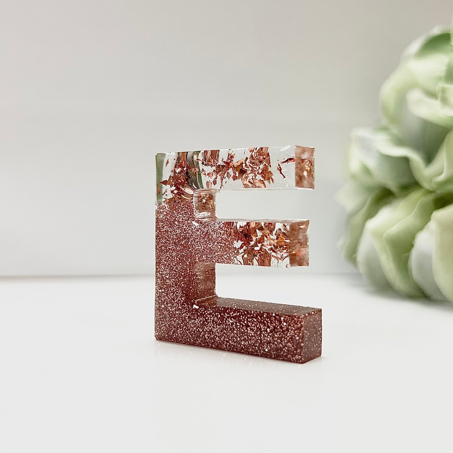 Resin Letter Magnet - E