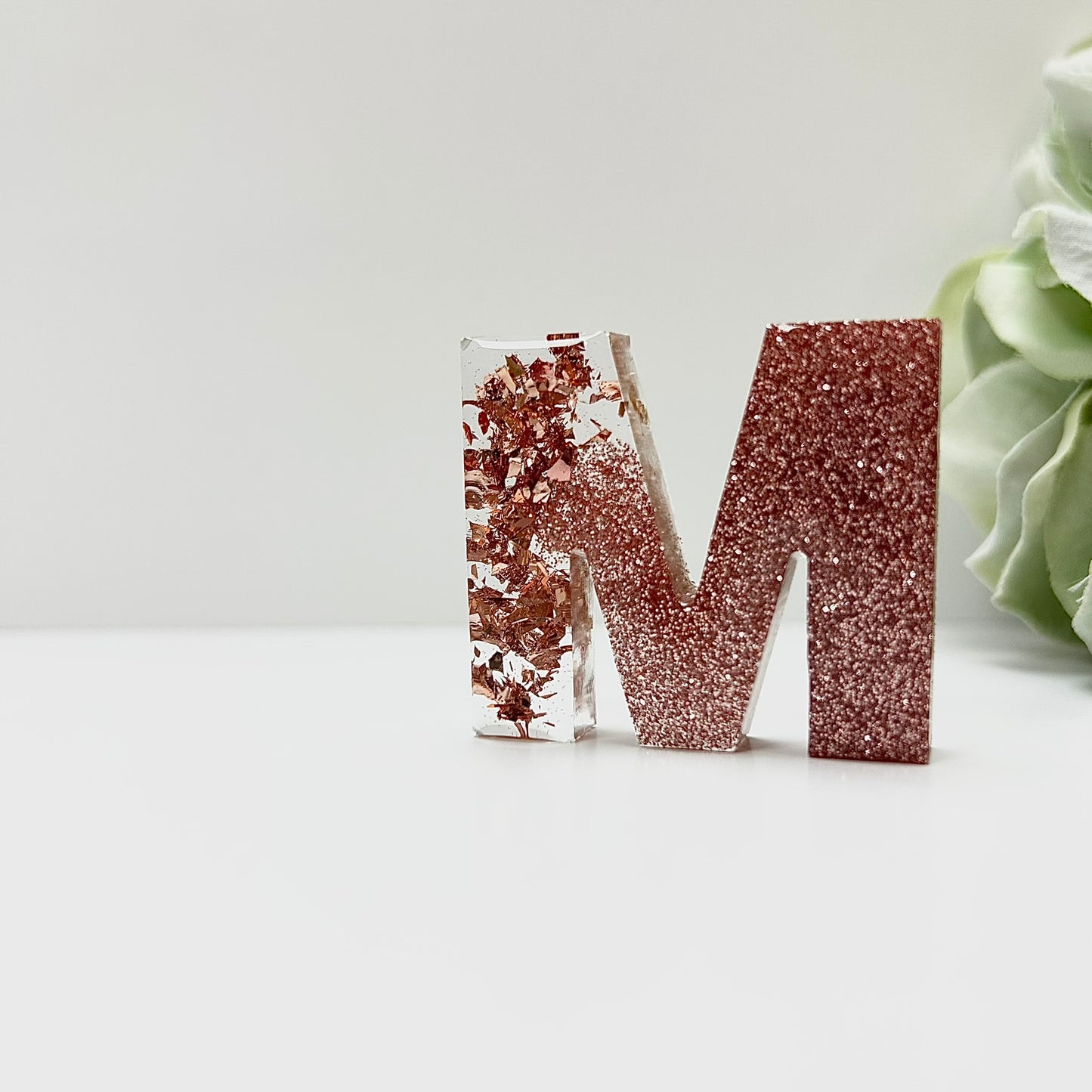 Resin Letter Magnet - M