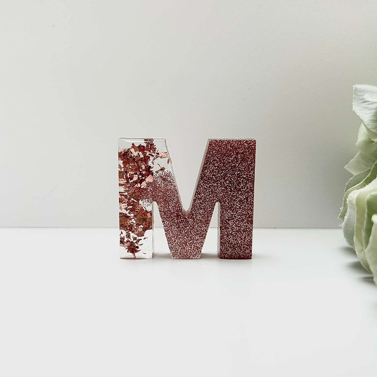 Resin Letter Magnet - M