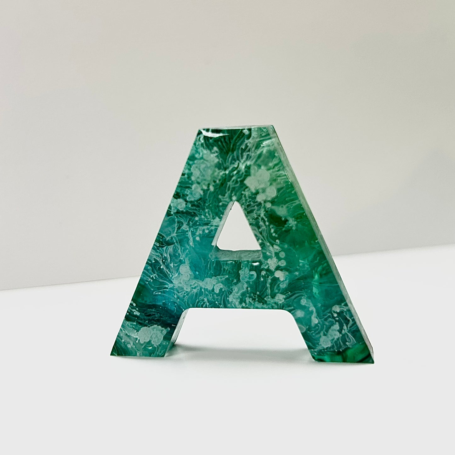 Resin Letter Magnet - A