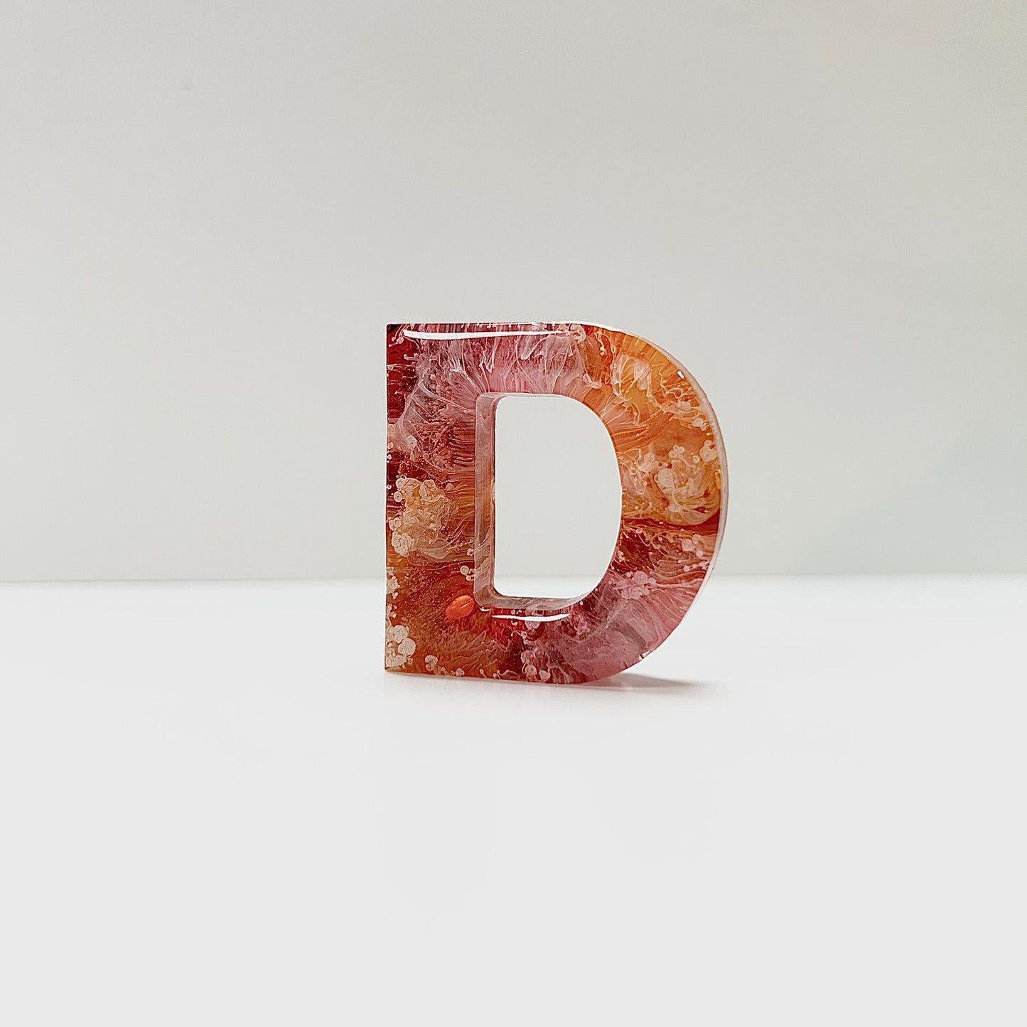 Resin Letter Magnet - D