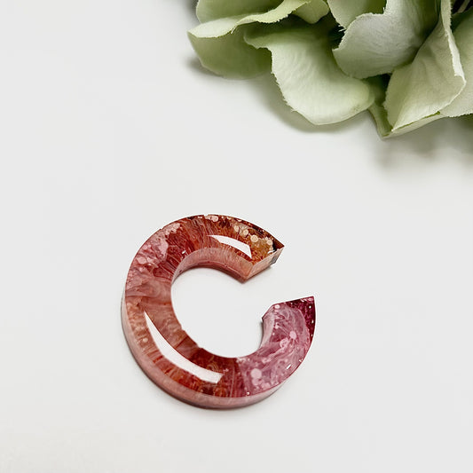 Resin Letter Magnet - C