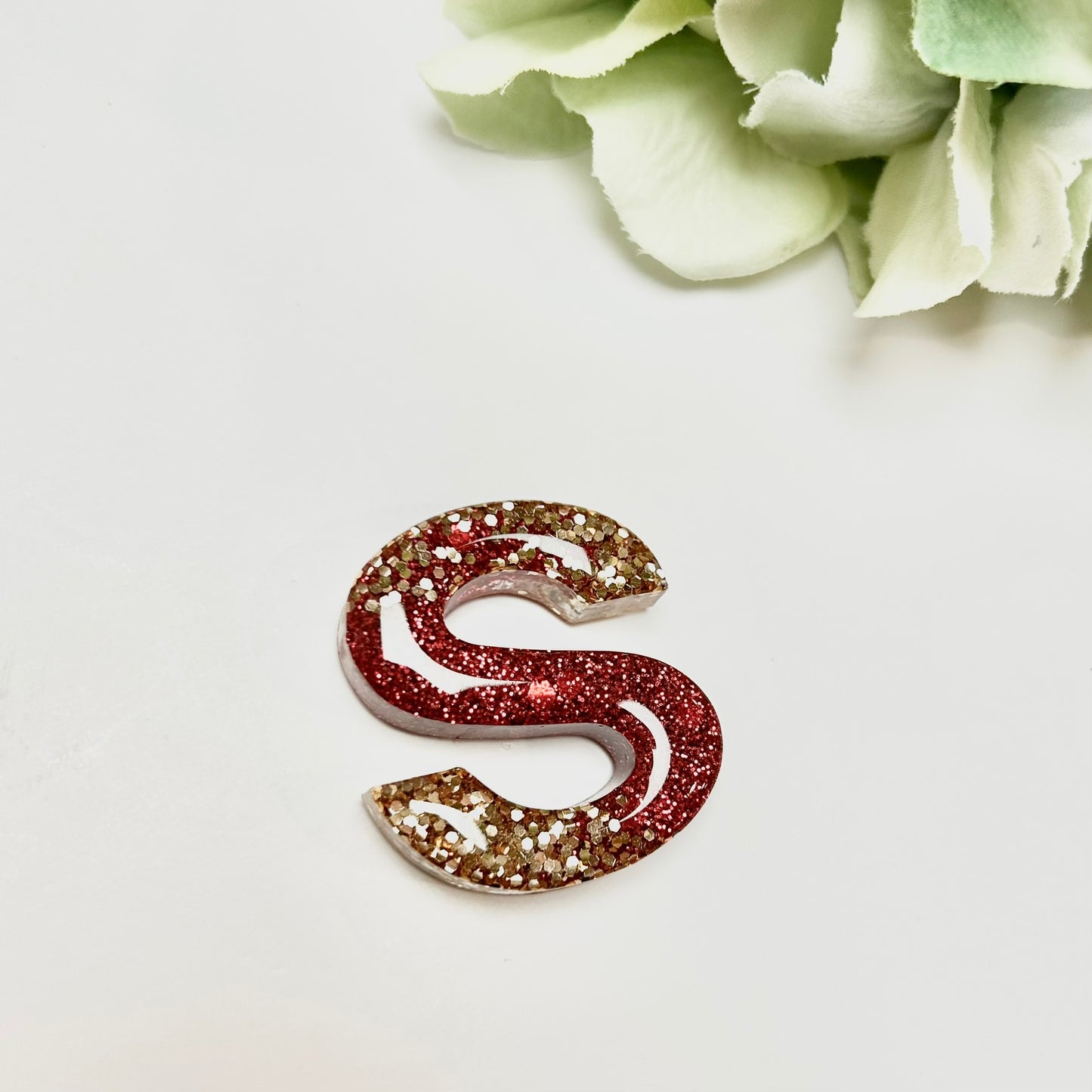 Resin Letter Magnet - S