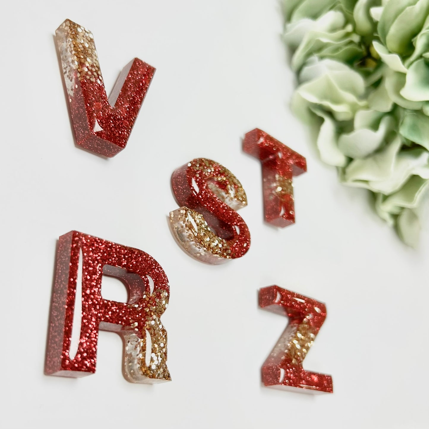 Resin Letter Magnet - R