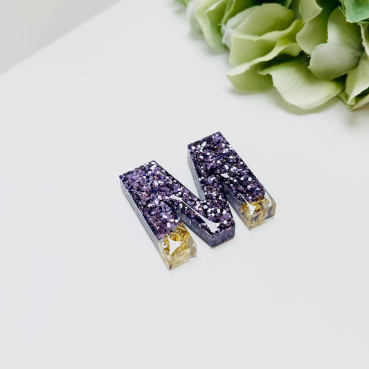 Resin Letter Magnet - M