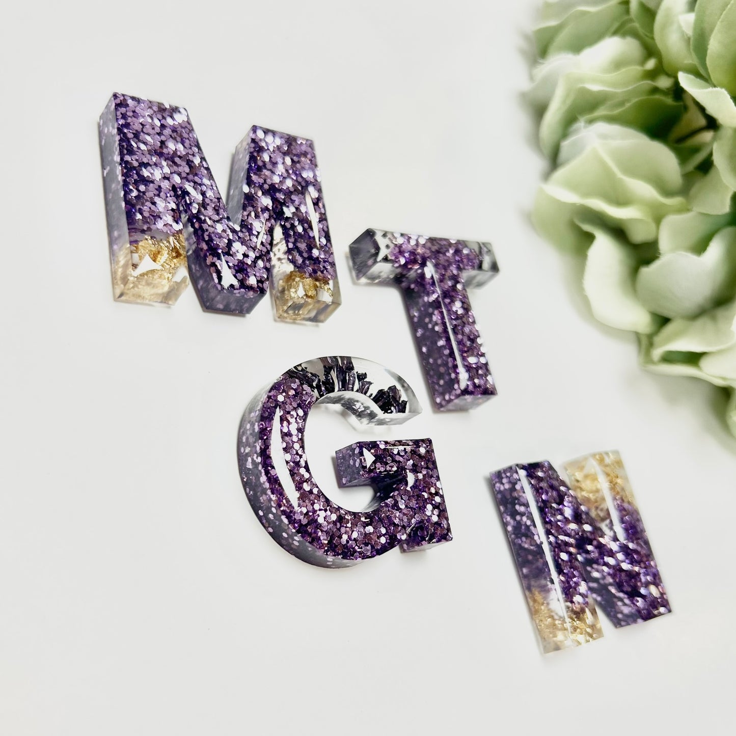 Resin Letter Magnet - G