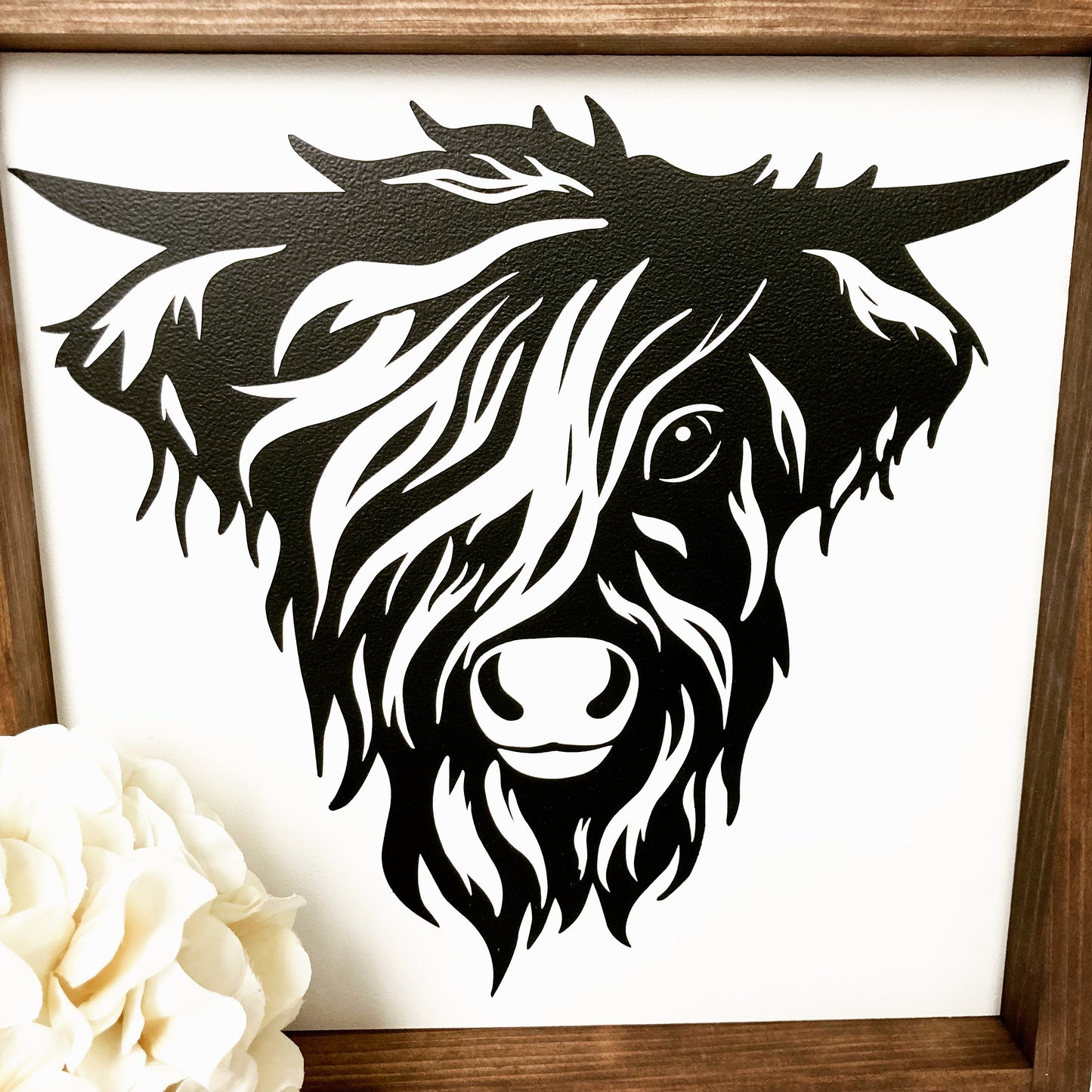 Highland Cow Sign