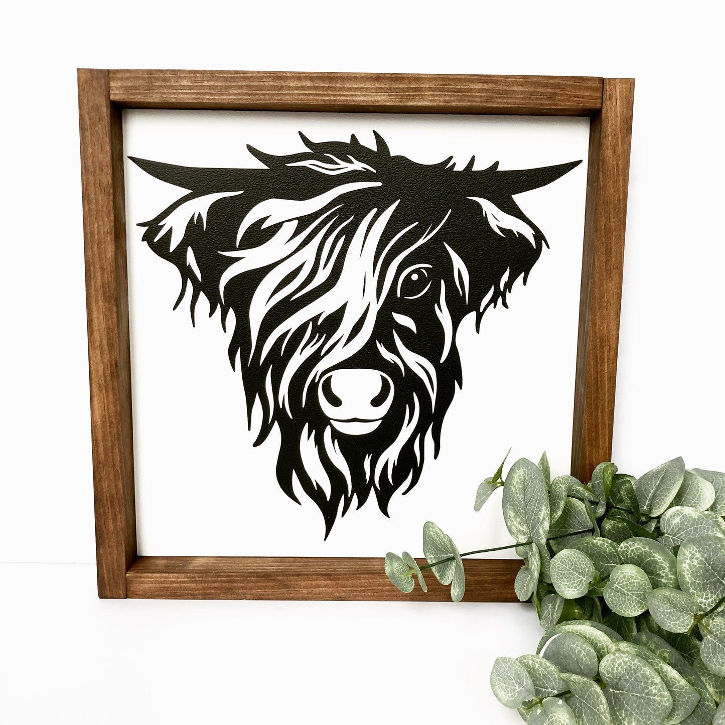 Highland Cow Sign