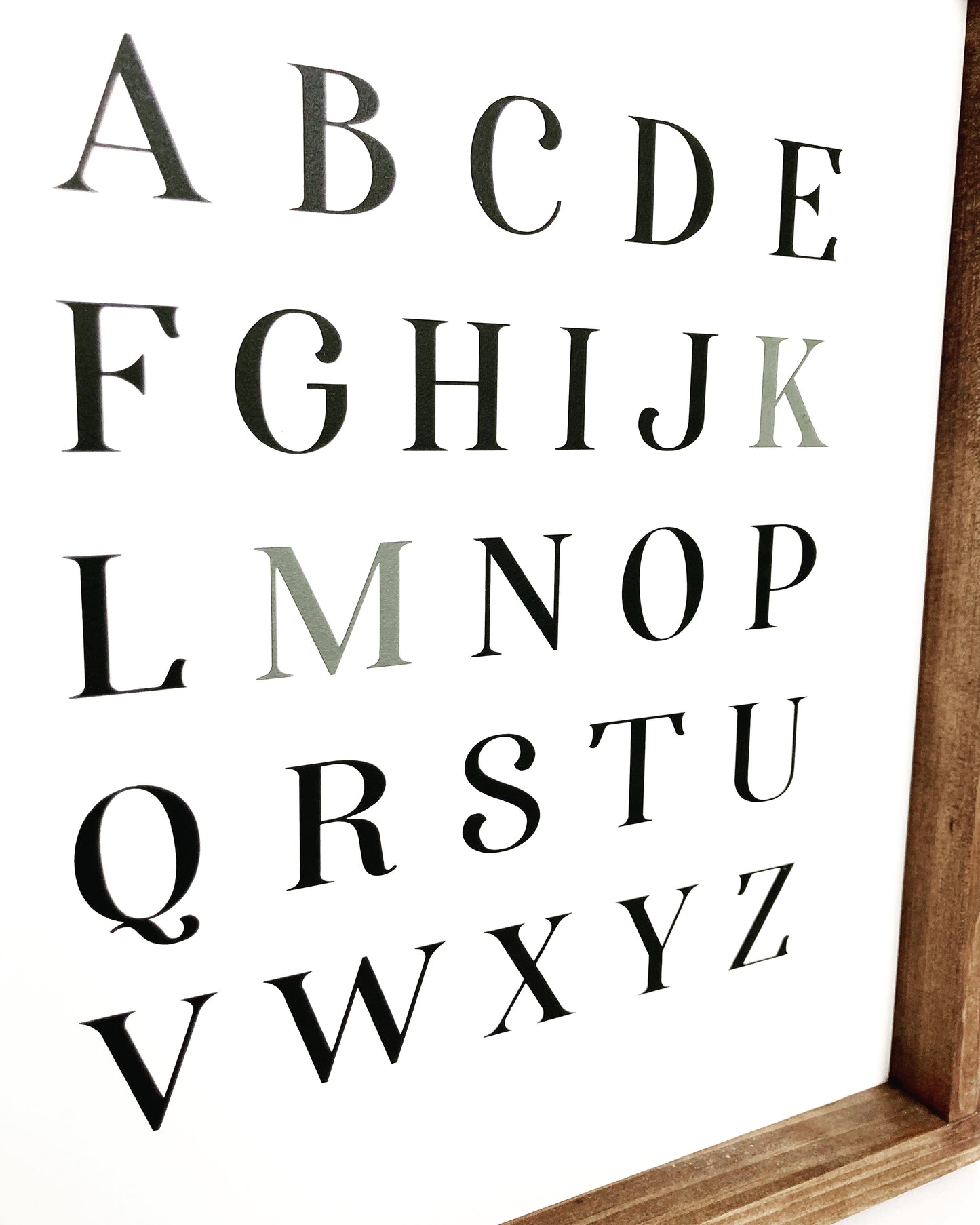 Alphabet Sign