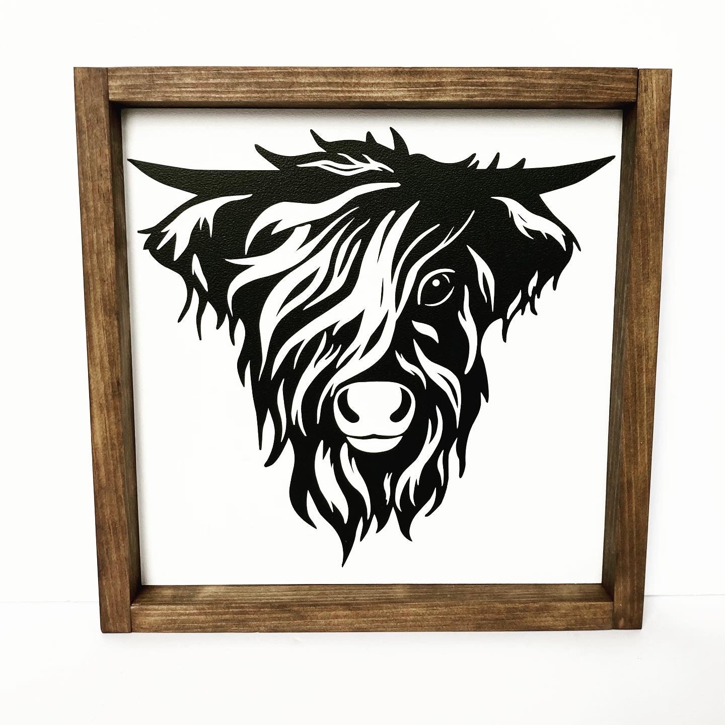 Highland Cow Sign