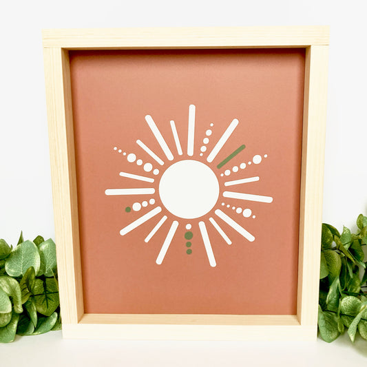 Boho Sun Sign