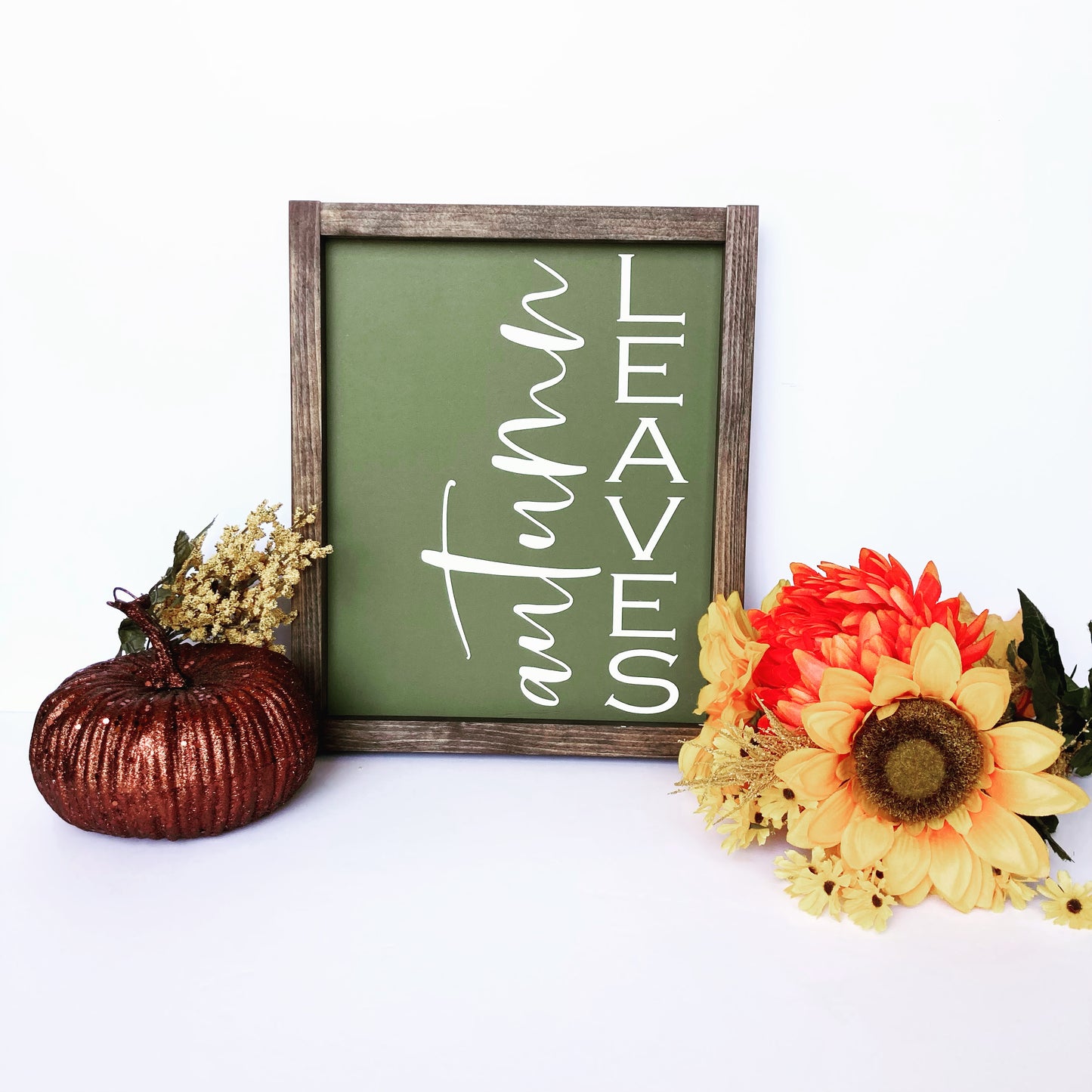 Autumn Leaves Fall Sign