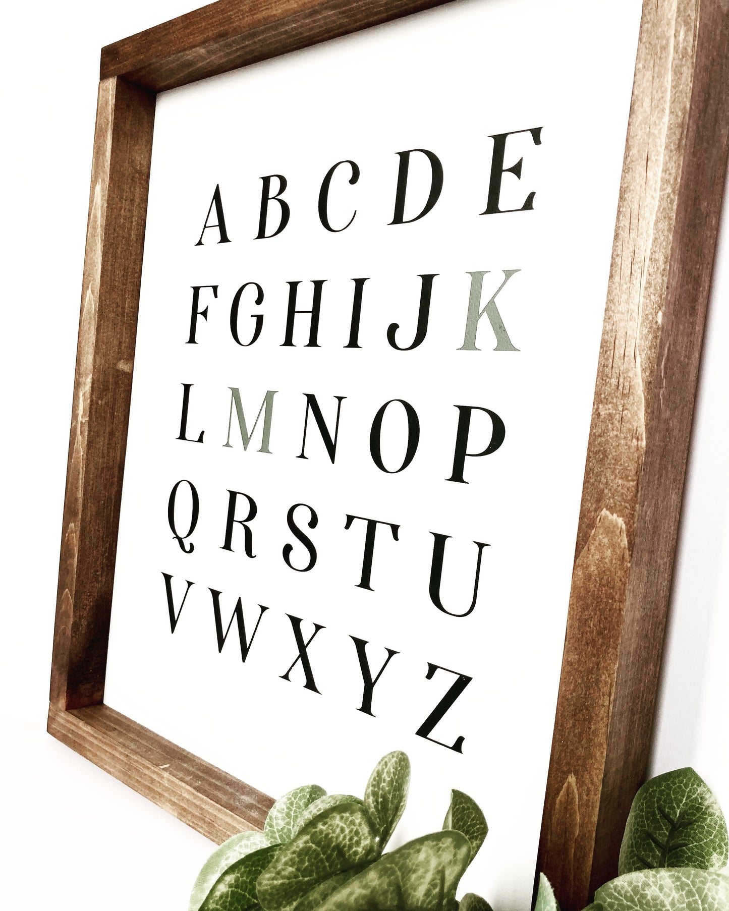 Alphabet Sign