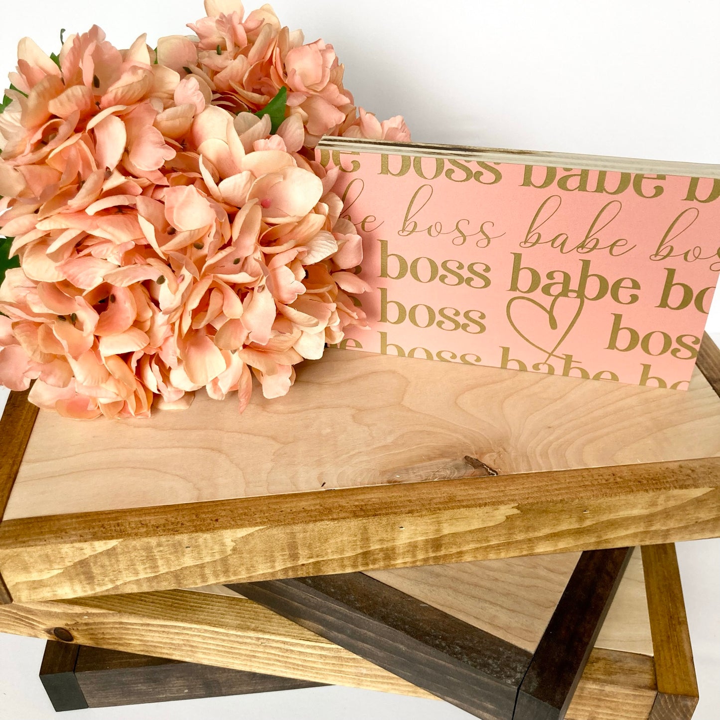 Boss Babe Shelf Sitter Sign