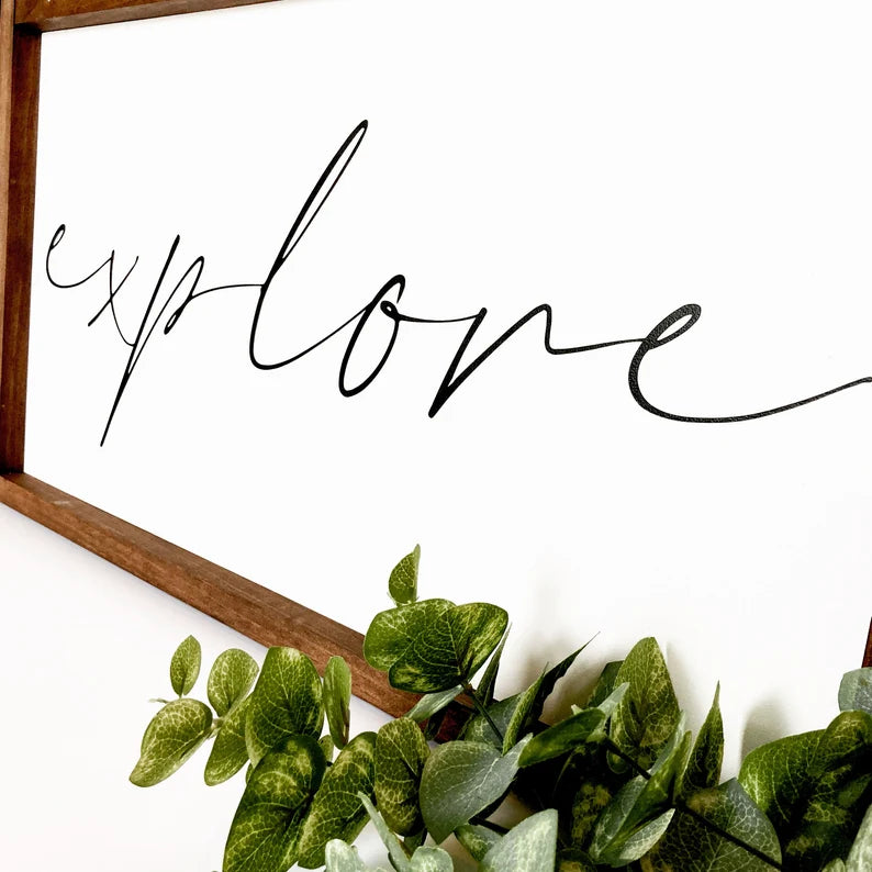 Explore Playroom Sign