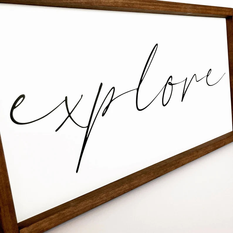 Explore Playroom Sign