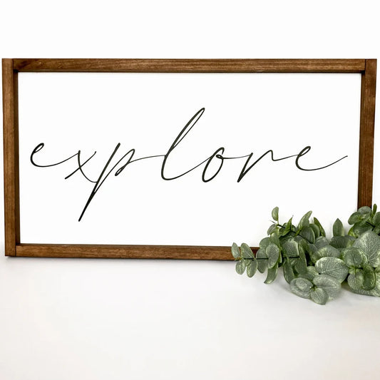 Explore Playroom Sign