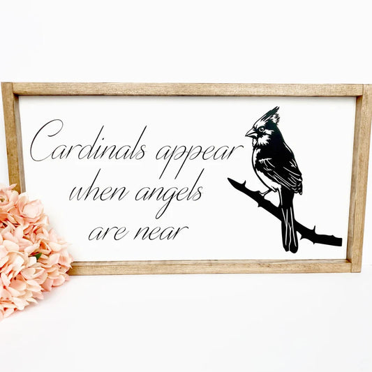 Cardinals Appear When Angels Are Near